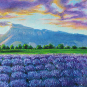 2026 Lavender Festival Poster by artist Molly Meyer